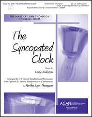 The Syncopated Clock Handbell sheet music cover Thumbnail